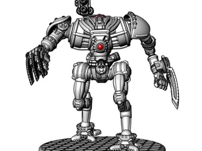 Project Raptor-Assault Raptor in 28mm 3D print model