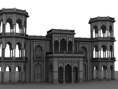Indian Palace 3D model