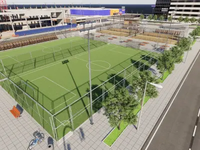 Small European City 3D model