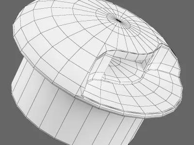 2122xx Lumina Lightstar Recessed spotlight 3D model