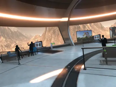 3D Showroom Level Kit Vol 24 Low-poly 3D model