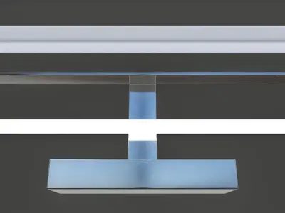 Bathroom Wall Light V02 - High Poly 3D model