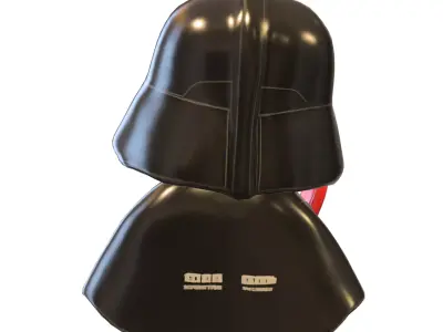 pack chibi doll starwars Low-poly 3D model