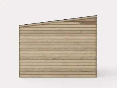 Wheather Board Low-poly 3D model