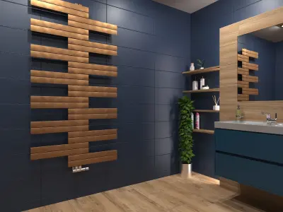 Bathroom 11 Low-poly 3D model