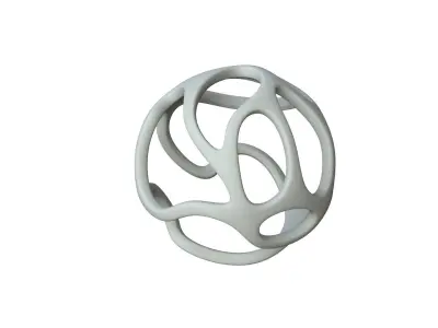 SciFi Cube Object No 29965 Low Poly Shape Texture