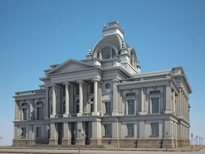 City Building 06 3D model