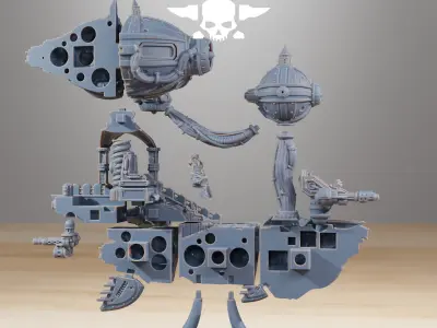 Scavenger Floating Chapel 3D print model