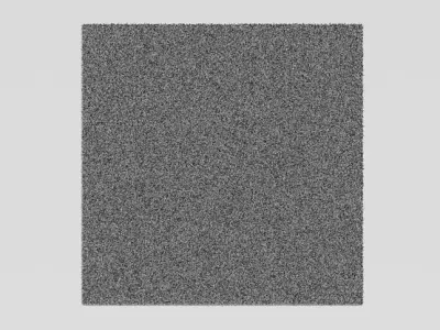 Carpet square of fabric 3D model