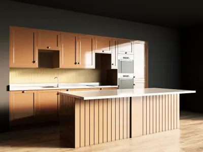 40-Kitchen4 glossy 4 3D model
