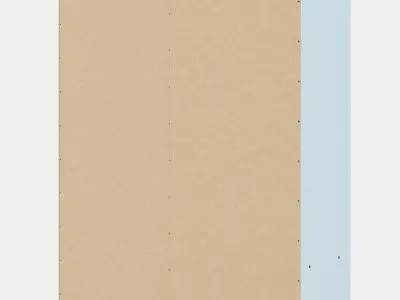 KLEPPSTAD Wardrobe with sliding doors 3D model