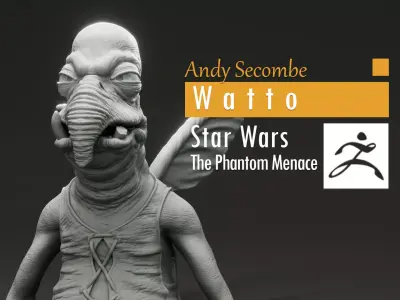 Andy Socombe - Watto - Star Wars The Phantom Menace 3D print model