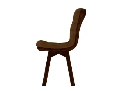 Chair dining Free low-poly 3D model