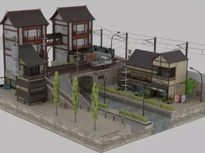 Tokyo 3D model