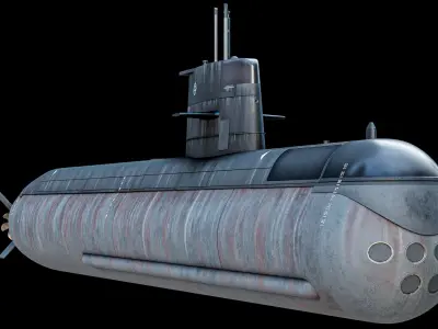  HSwMS Gotland Submarine PBR 