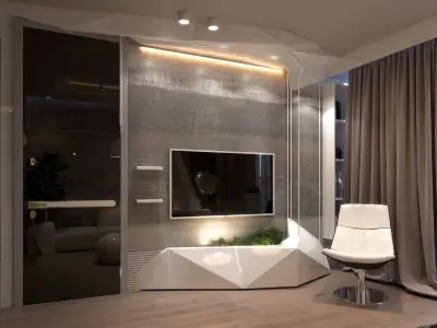 Living Room  3D model