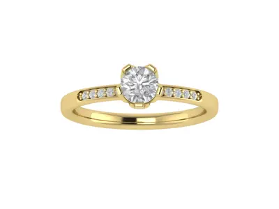 Women Ring  Render 3dm STL OBJ FBX TXT Details 3D print model 14