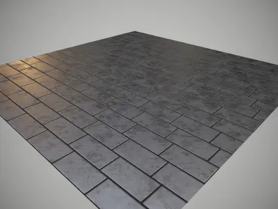 Tiled metal pbr material Texture