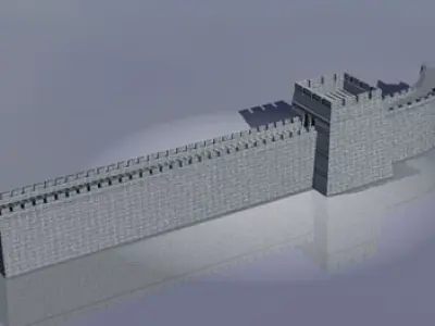 Greatwall great wall of china 3D model