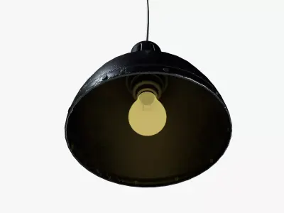 Retro Light 3D model