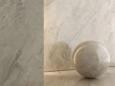 Marble Material and Porcelain Stoneware Tiles - Set 10 Texture