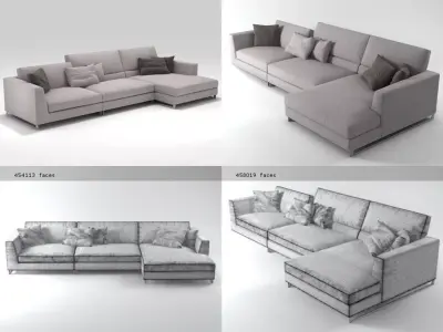 Davis Free set01 3D model