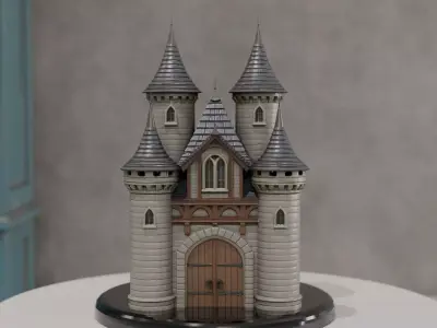 castle  3D print model