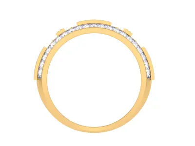 Women Ring  Render 3dm STL OBJ FBX Details 3D print model 416