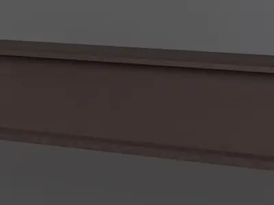 Bar Counter Low-poly 3D model purchase
