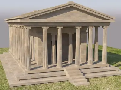 Ancient City Letoon 3D model