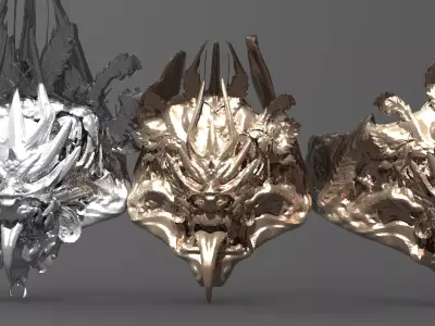 Dragon lineage design designs 3  3D model