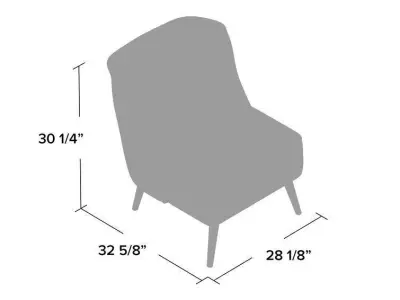 Witherington Sofa Chair - 3 Colour 3D model