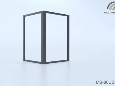 Aluprof MB-86US-SI 006 W-0245 Free 3D model