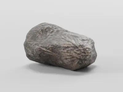 Stone Collection - Low-Poly Boulders Low-poly 3D model