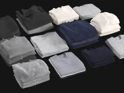  Folded Clothes Collection 