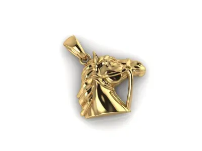 HORSE PENDANT 3D print model