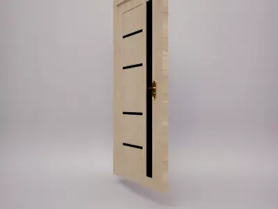 Modern Door 3D model get