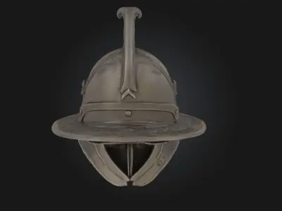 Gladiators Helm Ancient Combat Helmet Model 3D model