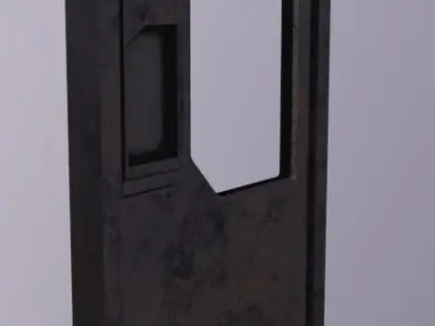 SAS Door Low-poly 3D model