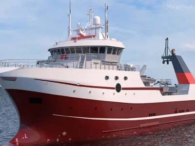  Trawler Fishing Vessel 