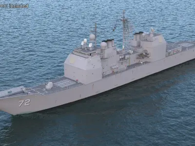  Arleigh Burke-Class Destroyer USS Vella Gulf CG-72 