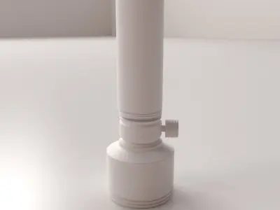 Camping Gas Lantern 3D model