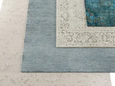 Rugs490 Low-poly 3D model