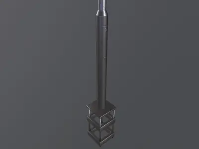 Street Light 3D Model Low-poly 3D model