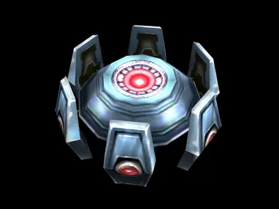 Shipborne-space mine 3D model