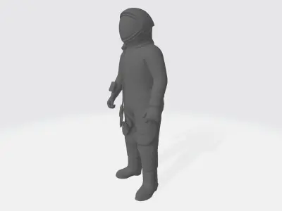 Astronaut Space Suit 3D model