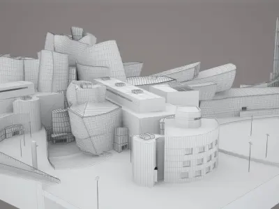 Guggenheim Museum Bilbao 3d model 3D model