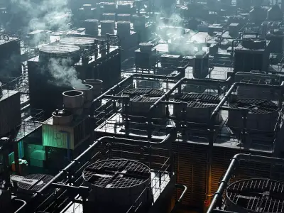 HVAC Systems Low-poly 3D model