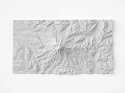 Ice Mountain 3D model