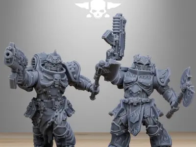 Socratis Dragon Knights 3D print model